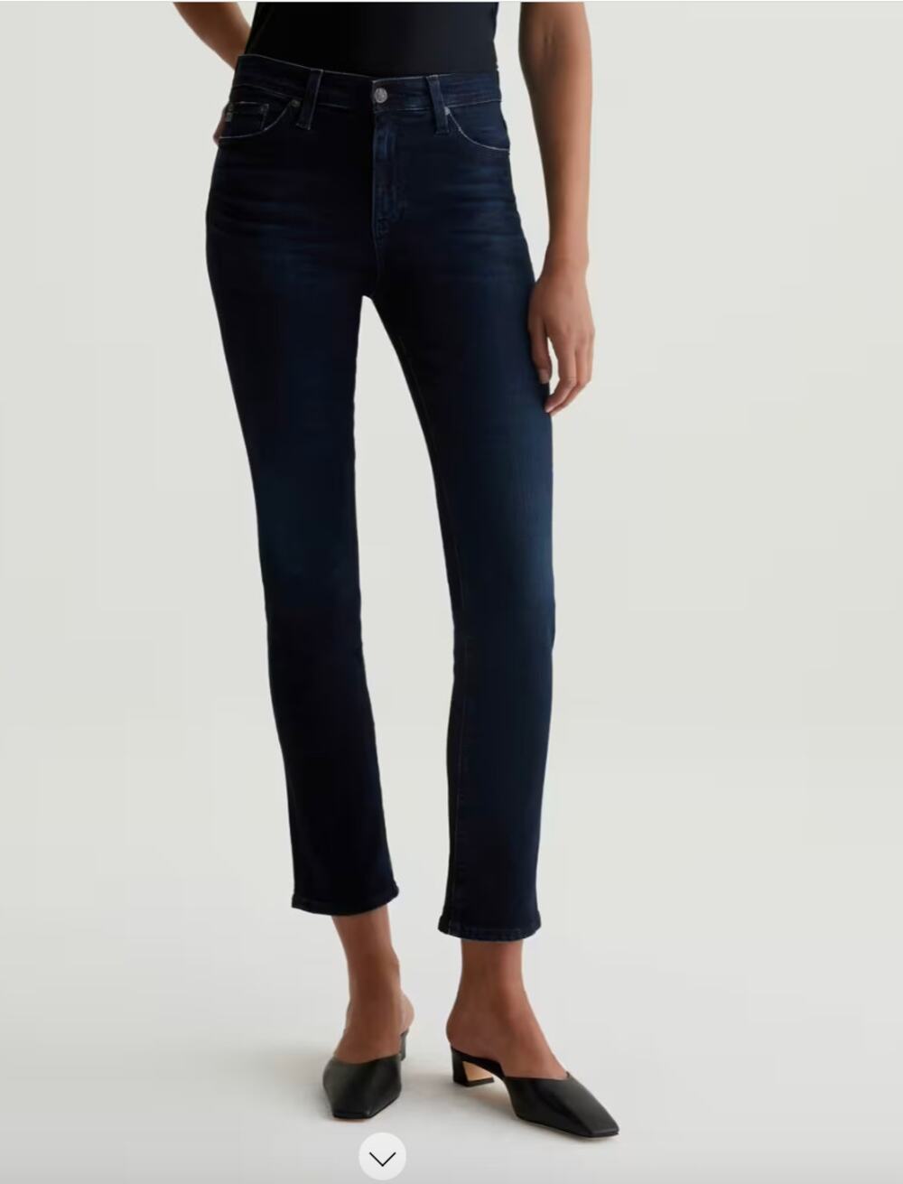 AG DENIM NWT Mari High Rise Slim Straight Jean in 3 Years Highrise // 25